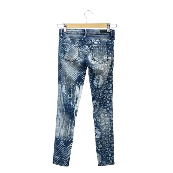 Blank NYC Girl’s Skinny Jeans Size 7 Tie Dyed Batik Soft Stretchy Comfy New NWT - Picture 2 of 8